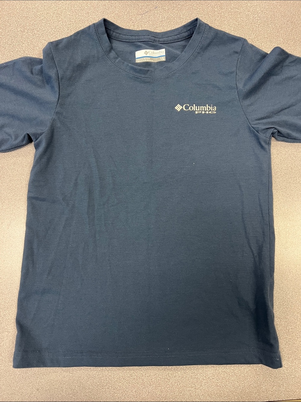 Columbia Kids Navy Blue Logo T-Shirt